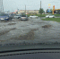 Перекресток Генерала Родина и Полесской ушел под воду после ливня - OrelGrad.Ru