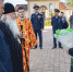 Митрополит Смоленский и Дорогобужский Исидор, епископ Североморский и Умбский Тарасий, епископ Ливенский и Малоархангельский Нектарий, епископ Белевский и Алексинский Серафим, схиархимандрит Илий (Ноздрин) и духовенство совершили Божественную литургию в храме Сретения Господня п. Вятский Посад. 14 мая 2022 г. - Орловская и Ливенская епархия