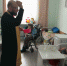 Настоятель Спасо-Преображенского храма села Спасское-Лутовиново Мценского района иерей Михаил Красюк посетил Каменский геронтологический центр. 23 января 2024г. - Орловская и Ливенская епархия
