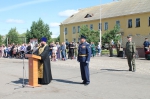 Председатель епархиального отдела по взаимодействию с Вооруженными силами благословил новобранцев