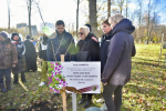 В парке Победы города Орла посадили именные липы в честь павших участников СВО
