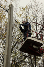 На Орловщине в девяти районах ураган вырубил электричество