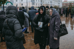 В праздник Казанской иконы Божией Матери и Дня народного единства состоялся традиционный общегородской Крестный ход. Его возглавил митрополит Орловский и Болховский Тихон в окружении духовенства Орловской епархии. 4 ноября 2024 года.