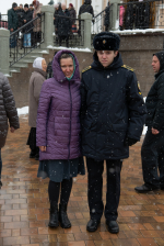 В праздник Казанской иконы Божией Матери и Дня народного единства состоялся традиционный общегородской Крестный ход. Его возглавил митрополит Орловский и Болховский Тихон в окружении духовенства Орловской епархии. 4 ноября 2024 года.