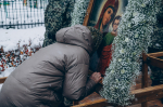 В праздник Казанской иконы Божией Матери и Дня народного единства состоялся традиционный общегородской Крестный ход. Его возглавил митрополит Орловский и Болховский Тихон в окружении духовенства Орловской епархии. 4 ноября 2024 года.