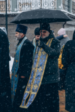 В праздник Казанской иконы Божией Матери и Дня народного единства состоялся традиционный общегородской Крестный ход. Его возглавил митрополит Орловский и Болховский Тихон в окружении духовенства Орловской епархии. 4 ноября 2024 года.