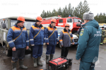 В Шаблыкинском районе службы экстренного реагирования отработали действия по ликвидации чрезвычайных ситуаций