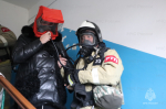 В Шаблыкинском районе службы экстренного реагирования отработали действия по ликвидации чрезвычайных ситуаций