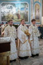 Архиерейская Литургия в престольный праздник Успенского (Михаило-Архангельского) собора города Орла. 21 ноября 2024 года. г.Орел