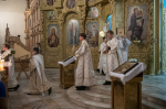 Архиерейская Литургия в престольный праздник Успенского (Михаило-Архангельского) собора города Орла. 21 ноября 2024 года. г.Орел