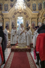 Архиерейская Литургия в престольный праздник Успенского (Михаило-Архангельского) собора города Орла. 21 ноября 2024 года. г.Орел