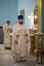 Архиерейская Литургия в престольный праздник Успенского (Михаило-Архангельского) собора города Орла. 21 ноября 2024 года. г.Орел