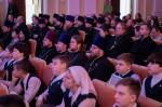 Во Дворце пионеров и школьников имени Ю. А. Гагарина состоялась торжественная церемония открытия регионального этапа ХХХIII Международных Рождественских чтений. г.Орел, 25 ноября 2024 года.