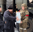 Благочинный храмов Центрального округа Орловской епархии протоиерей Василий Иванов в сопровождении ключаря Ахтырского кафедрального собора протоиерея Николая Трандафилова доставили гуманитарный груз артиллеристам в Кременную. 5 декабря 2024 года. - Орловская и Ливенская епархия