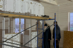 Митрополит Орловский и Болховский Тихон посетил строительную площадку нового храма. г.Орел, 6 декабря 2024 года.