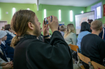 В рамках Рождественских чтений в Орловской православной гимназии во имя священномученика Иоанна Кукши состоялись четыре тематические секции. г.Орел, 6 декабря 2024 года.