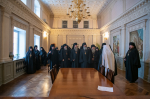 В резиденции управляющего Орловской епархией состоялась секция «Древние монашеские традиции в условиях современности», прошедшая в рамках Рождественских чтений. г.Орел, 9 декабря 2024 года.