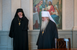 В резиденции управляющего Орловской епархией состоялась секция «Древние монашеские традиции в условиях современности», прошедшая в рамках Рождественских чтений. г.Орел, 9 декабря 2024 года.