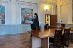 В резиденции управляющего Орловской епархией состоялась секция «Древние монашеские традиции в условиях современности», прошедшая в рамках Рождественских чтений. г.Орел, 9 декабря 2024 года.