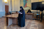 В резиденции управляющего Орловской епархией состоялась секция «Древние монашеские традиции в условиях современности», прошедшая в рамках Рождественских чтений. г.Орел, 9 декабря 2024 года.