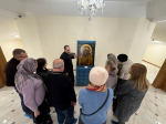 Приходская община храма иконы Божией Матери «Взыскание погибших» города Орла во главе с настоятелем иереем Артемием Тороповым посетила Орловский епархиальный музей имени священномученика Серафима (Остроумова).