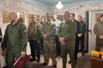 Митрополит Орловский и Болховский Тихон совершил первую Литургию в полевом госпитале зоны СВО, который обустроила Орловская епархия. 17 декабря 2024 года.