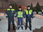 Орловские полицейские помогли выбраться из «снежного плена» почтальону