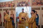 В день Святителя Николая, архиепископа Мир Ликийских, чудотворца, митрополит Орловский и Болховский Тихон совершил Божественную Литургию в Храме святителя Николая Чудотворца на улице Корчагина города Орла. 19 декабря 2024 года. г.Орел