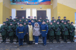 Орловский священник благословил 26 новобранцев