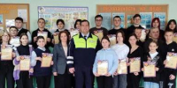 В Должанском районе полицейские вошли в состав жюри олимпиады «Знатоки правил дорожного движения» - ГИБДД