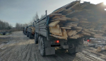 Орловцы отправили 50 кубометров пиломатериалов десантникам на курское приграничье