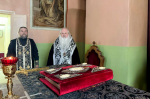 В четверг первой седмицы Великого поста Владыка Тихон молился за уставным богослужением в Николо-Песковском храме Орла. Были совершены утреня, часы, изобразительны и вечерня. 6 марта 2025 года.