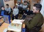 Священники Орловской епархии рассказали школьникам и дошкольникам о православной литературе