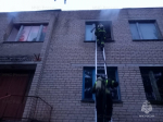Под Мценском ликвидировали пожар в заброшке