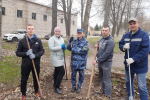 Сотрудники ИК-2 и осужденные УФИЦ КП-7 УФСИН России по Орловкой области присоединились к региональному субботнику