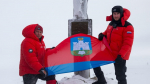 Флаг Орловщины впервые подняли на месте стоянки экспедиции Русанова