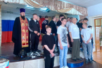 Болховский священник благословил призывников