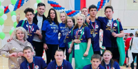Серебряные призеры Всероссийской спартакиады «Дарим добро вместе» - Департамент соцзащиты, труда и занятости