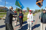 Клирик Казанского храма благословил участников автопробега