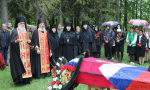В Верховском районе перезахоронили останки десяти бойцов