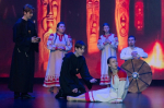 В ОГИК состоялось театрализованное представление «Сказание о Крещении Руси». Постановка была подготовлена силами артистов Эстрадного студенческого театра «Веселая маска» кафедры режиссуры театрализованных представлений. 18 мая 2025 года, г. Орел