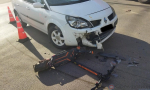 В Орле самокатчик попал под колёса Renault