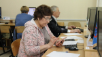 Орловские пенсионеры соревновались в компьютерном многоборье
