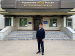 Орловский полицейский помог тушить возгорание в многоквартирном доме