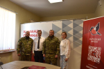 Орловскую область посетили представители командного состава добровольческой бригады «БАРС-Курск»