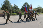 Председатель епархиального отдела по взаимодействию с Вооружёнными силами и правоохранительными органами протоиерей Сергий Гаврюшин принял участие в торжественной церемонии приведения к военной присяге молодых воинов весеннего призыва в войсковой части 03013. 24 мая 2025 года.