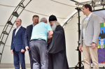 Митрополит Орловский и Болховский Тихон принял участие в торжествах по случаю 97-летия Орловского муниципального округа. 31 мая 2025 года.