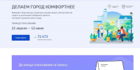 Свыше 72 тысяч орловцев уже выбрали территории для благоустройства - Правительство Орловской области