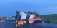 Под Орлом опрокинулась автовышка - OrelGrad.Ru