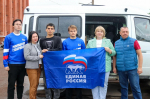Орловским штурмовикам направили гуманитарную посылку
